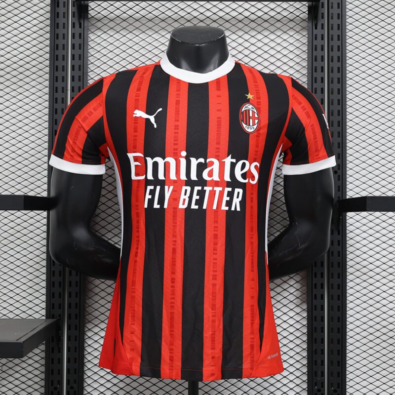 24/25 Jogador Camisola do AC Milan em casa