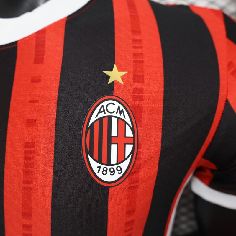 24/25 Jogador Camisola do AC Milan em casa