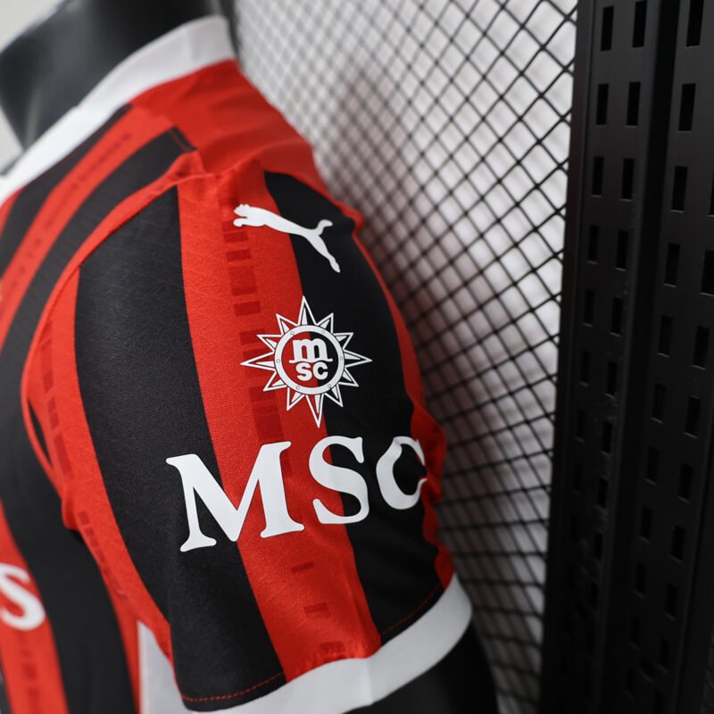 24/25 Jogador Camisola do AC Milan em casa