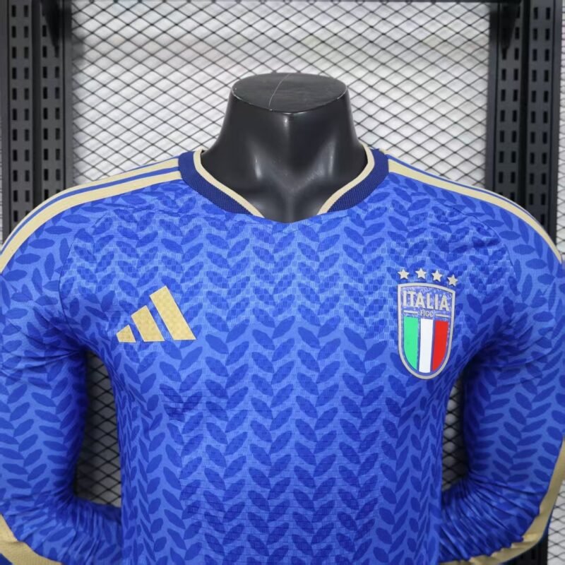 Italy 26 Home Long Jersey