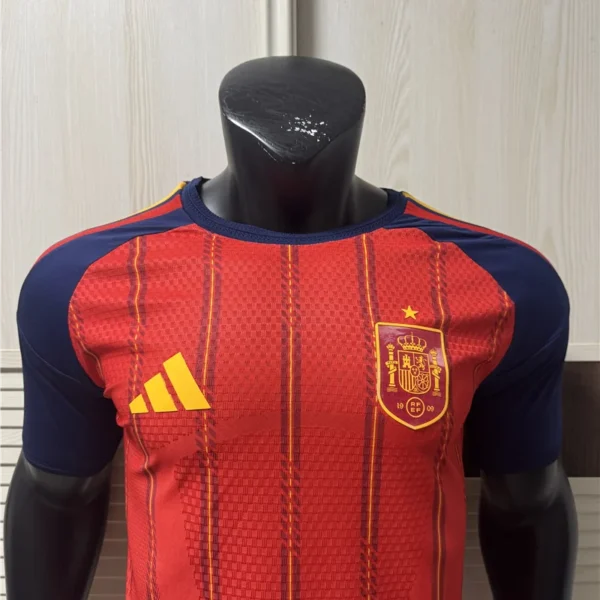 Spain 2026 Home Player Version Jersey One Star