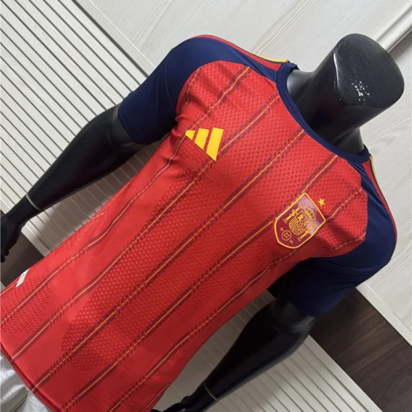 Spain 2026 Home Player Version Jersey One Star