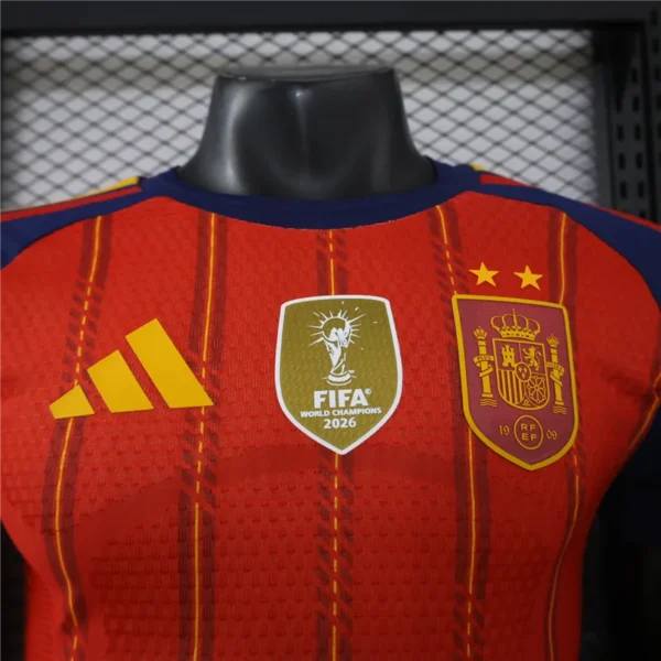 Spain 2026 Home 2-Star Champion Edition Jersey