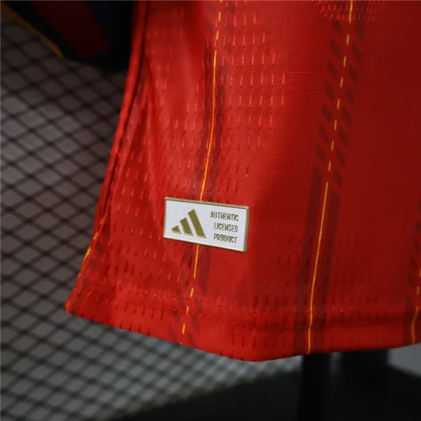 Spain 2026 Home Long-Sleeve Player Version 2 Star Jerseys